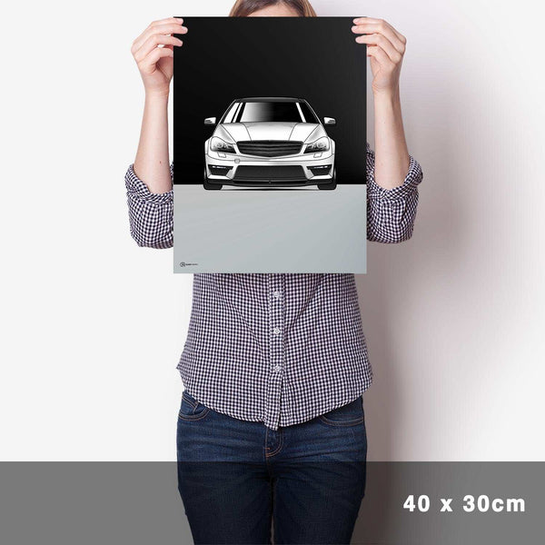 Lade das Bild in den Galerie-Viewer, AMG C-Klasse W204 Poster - Cartistry
