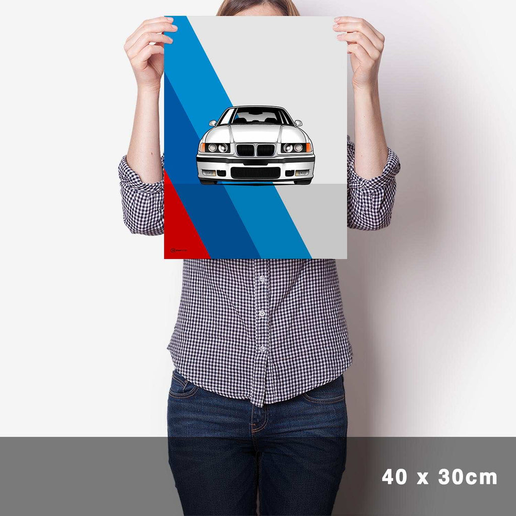 M3 E36 Poster - Cartistry