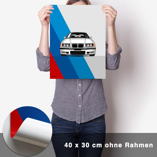 Lade das Bild in den Galerie-Viewer, M3 E36 Poster - CARTISTRY
