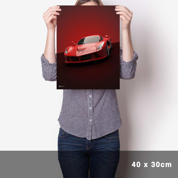 Lade das Bild in den Galerie-Viewer, LaFerrari Poster - Cartistry
