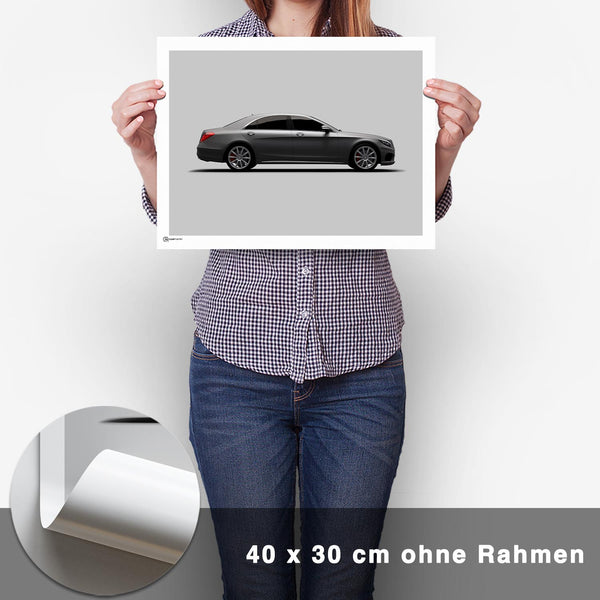 Lade das Bild in den Galerie-Viewer, S63 AMG Poster Seite - CARTISTRY
