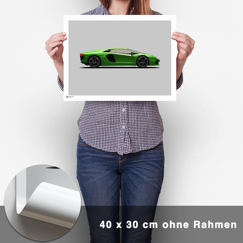 Aventador Poster Seite - CARTISTRY