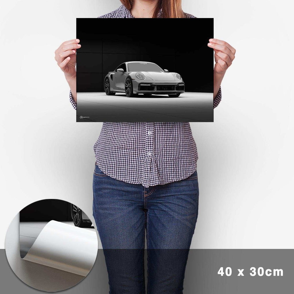 911 Turbo (992) Poster - Cartistry