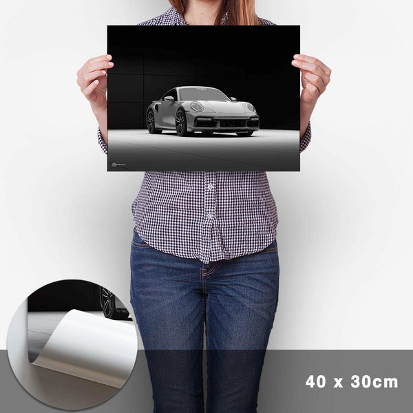 Lade das Bild in den Galerie-Viewer, 911 Turbo (992) Poster - Cartistry
