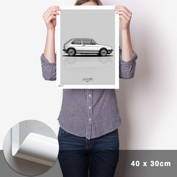 Lade das Bild in den Galerie-Viewer, Golf 1 GTI Poster - Cartistry
