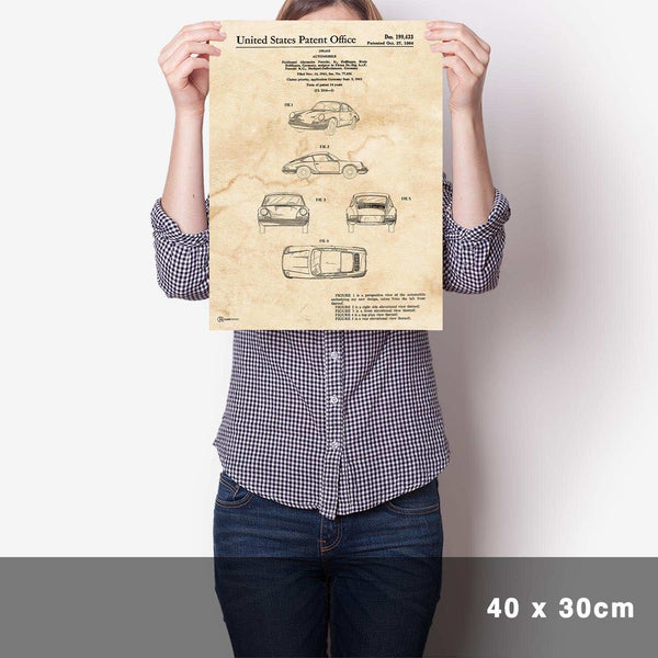 Lade das Bild in den Galerie-Viewer, Patent Poster 911 - Cartistry
