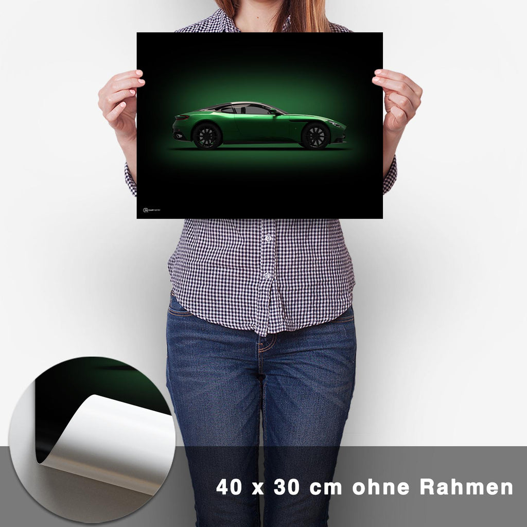 DB11 Poster Seite Dunkel - CARTISTRY