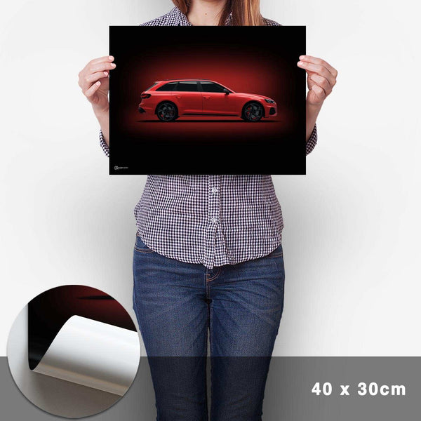 Lade das Bild in den Galerie-Viewer, RS4 Poster Seite Dunkel - Cartistry

