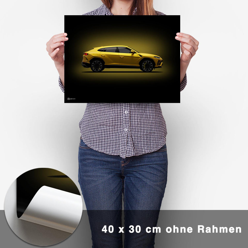 Urus Poster Seite Dunkel - CARTISTRY