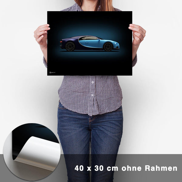 Lade das Bild in den Galerie-Viewer, Chiron Poster Seite Dunkel - CARTISTRY
