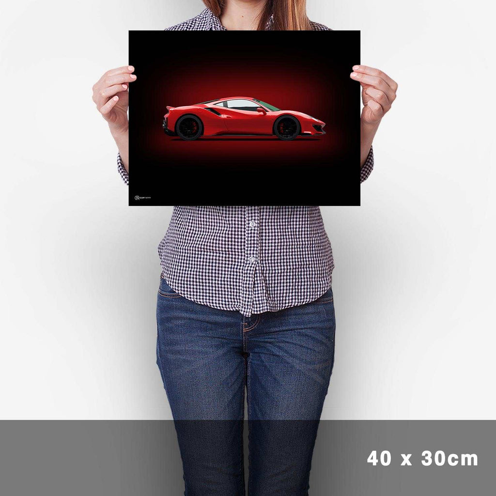 488 Pista Poster Seite Dunkel - Cartistry