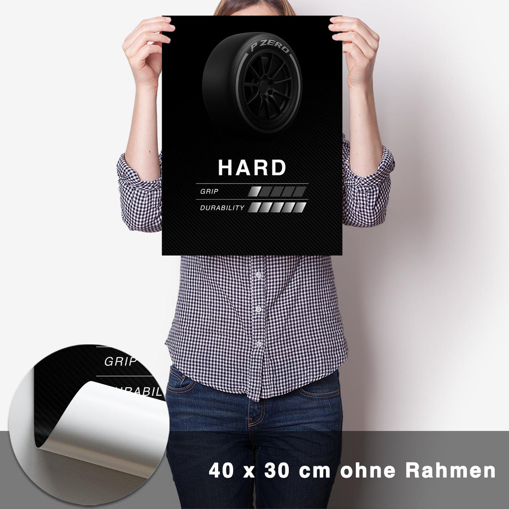 Reifen Poster Hart - CARTISTRY