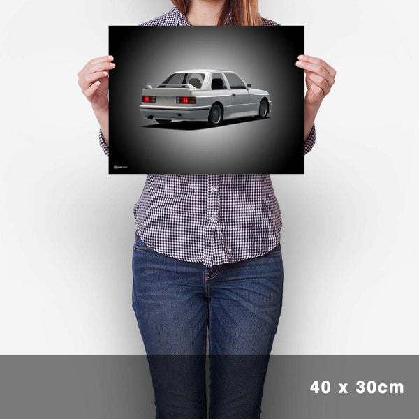 Lade das Bild in den Galerie-Viewer, M3 E30 Poster Heck - Cartistry
