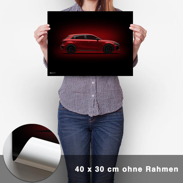 Lade das Bild in den Galerie-Viewer, RS3 Poster Seite Dunkel - CARTISTRY
