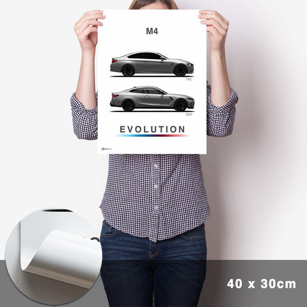 Lade das Bild in den Galerie-Viewer, M4 Generationen F82/G82 Poster - Cartistry
