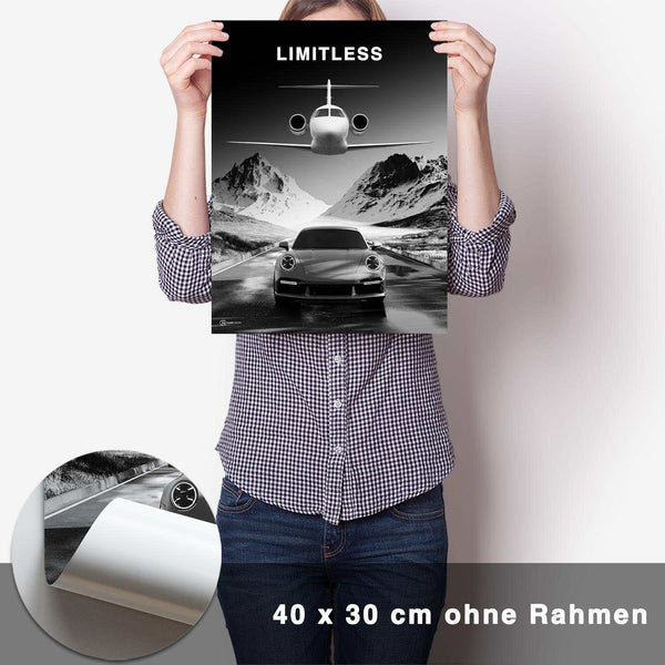 Lade das Bild in den Galerie-Viewer, "Limitless" Poster - CARTISTRY

