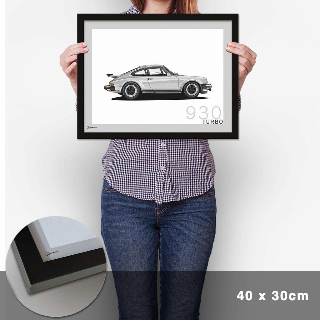 911 Turbo (930) Artwork Poster - Cartistry