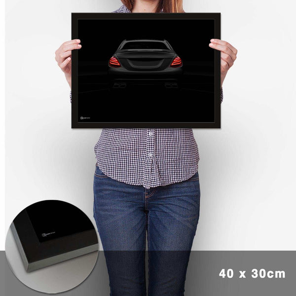 Lade das Bild in den Galerie-Viewer, C63 AMG Dark Heck Poster - Cartistry
