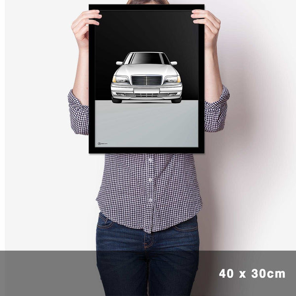 Lade das Bild in den Galerie-Viewer, AMG C-Klasse W202 Poster - Cartistry
