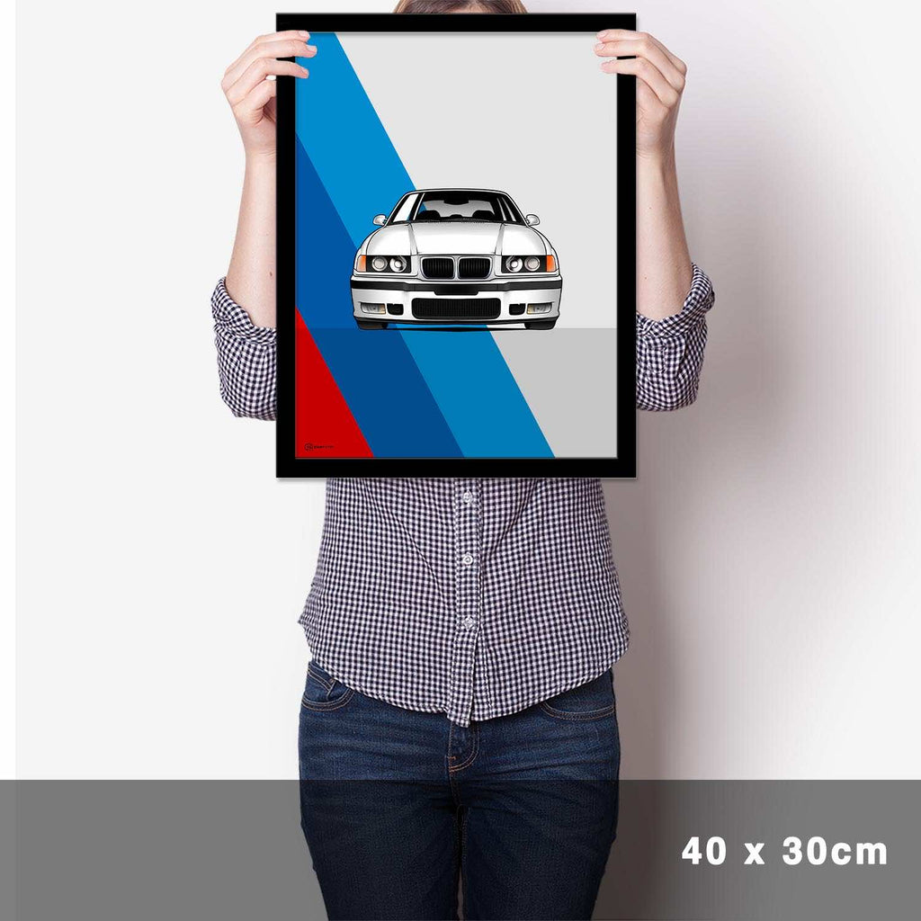 M3 E36 Poster - Cartistry