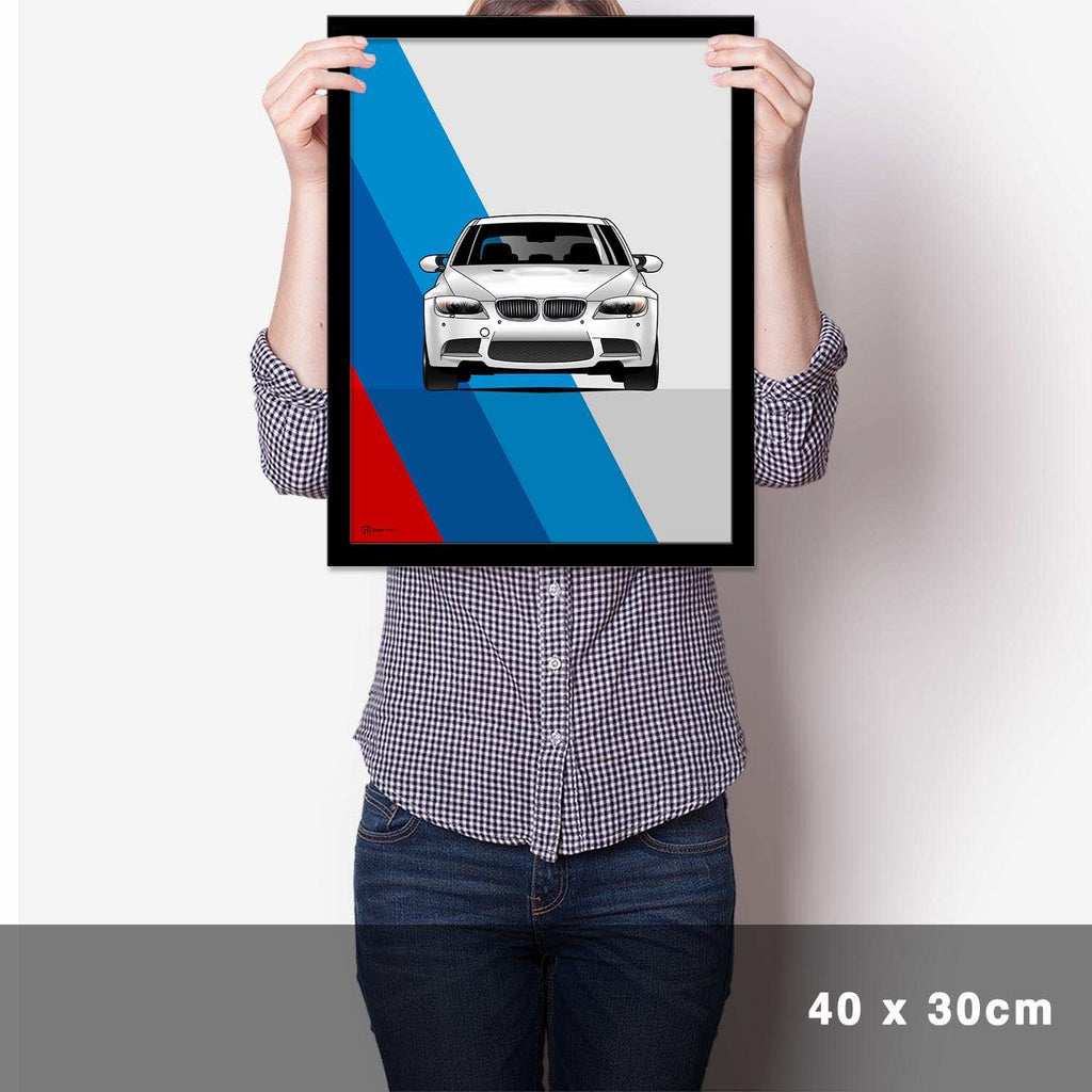 M3 E90 Poster - Cartistry