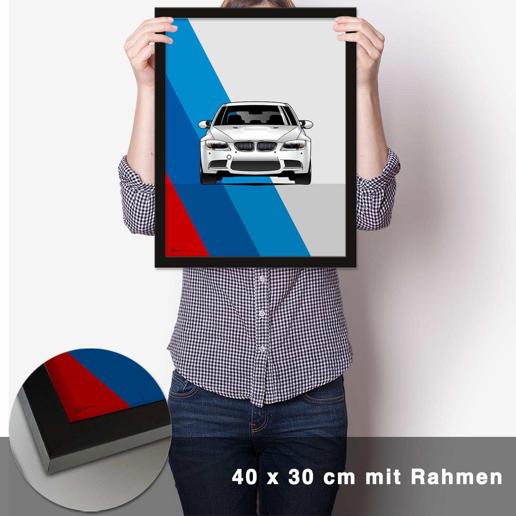 M3 E90 Poster - CARTISTRY