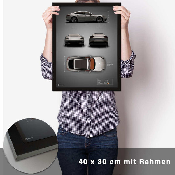 Lade das Bild in den Galerie-Viewer, Panamera Technik Poster - CARTISTRY
