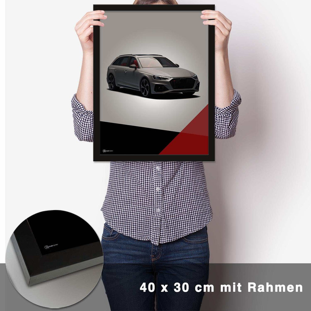 RS4 B9 Poster - CARTISTRY