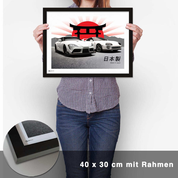Lade das Bild in den Galerie-Viewer, Supra Generationen Poster - CARTISTRY
