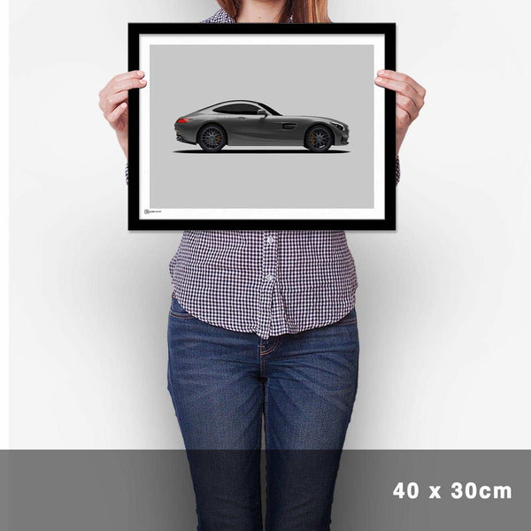 Lade das Bild in den Galerie-Viewer, AMG GT Poster Seite - Cartistry
