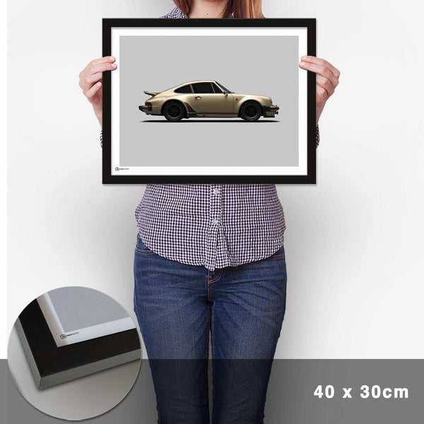 Lade das Bild in den Galerie-Viewer, 911 Turbo (930) Poster Seite - Cartistry
