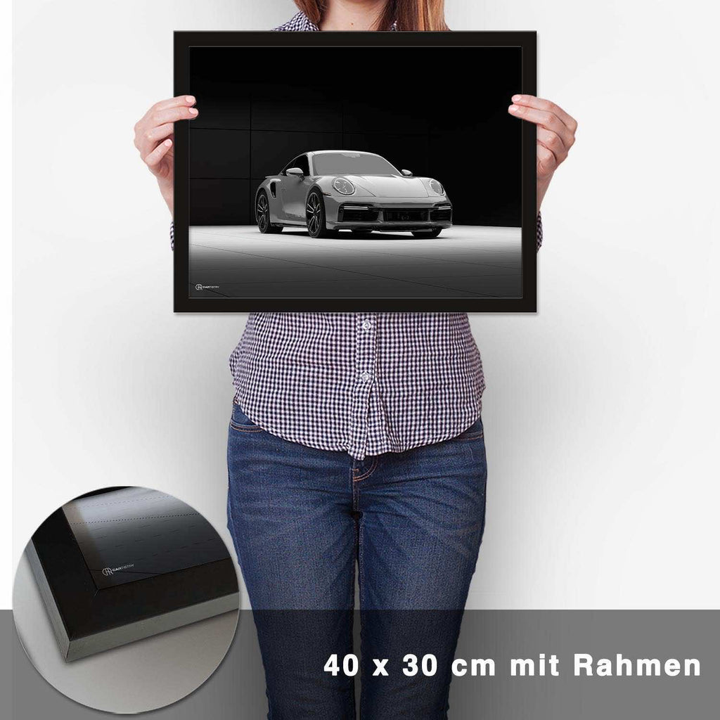 911 Turbo (992) Poster - CARTISTRY