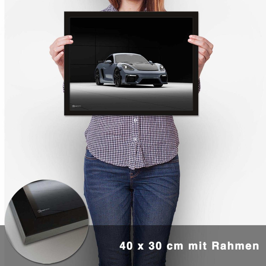 Cayman GT4 RS Poster - CARTISTRY