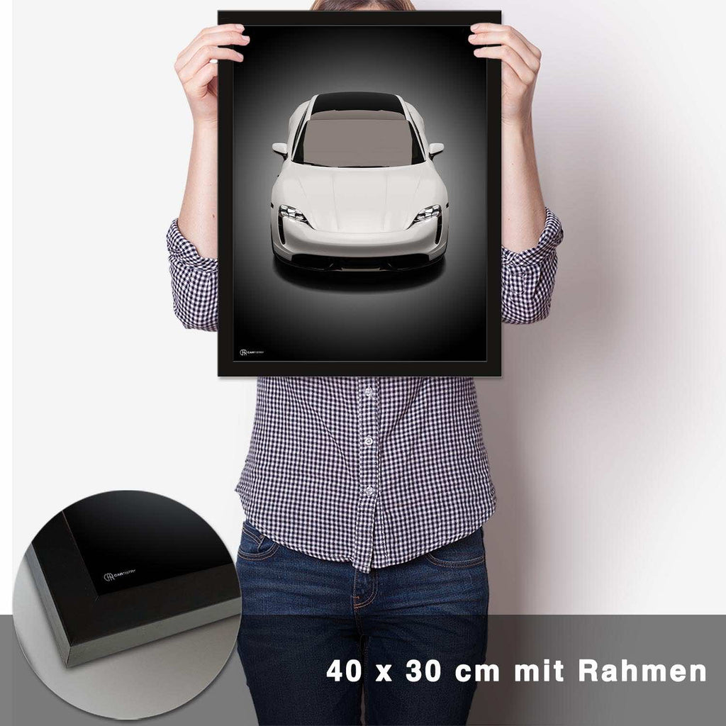 Taycan Poster - CARTISTRY
