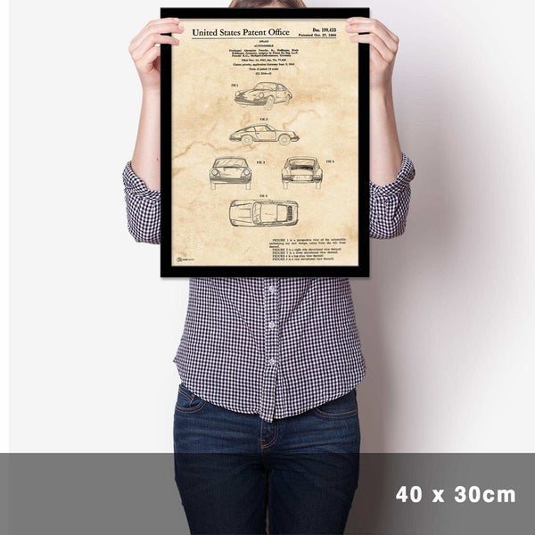 Lade das Bild in den Galerie-Viewer, Patent Poster 911 - Cartistry
