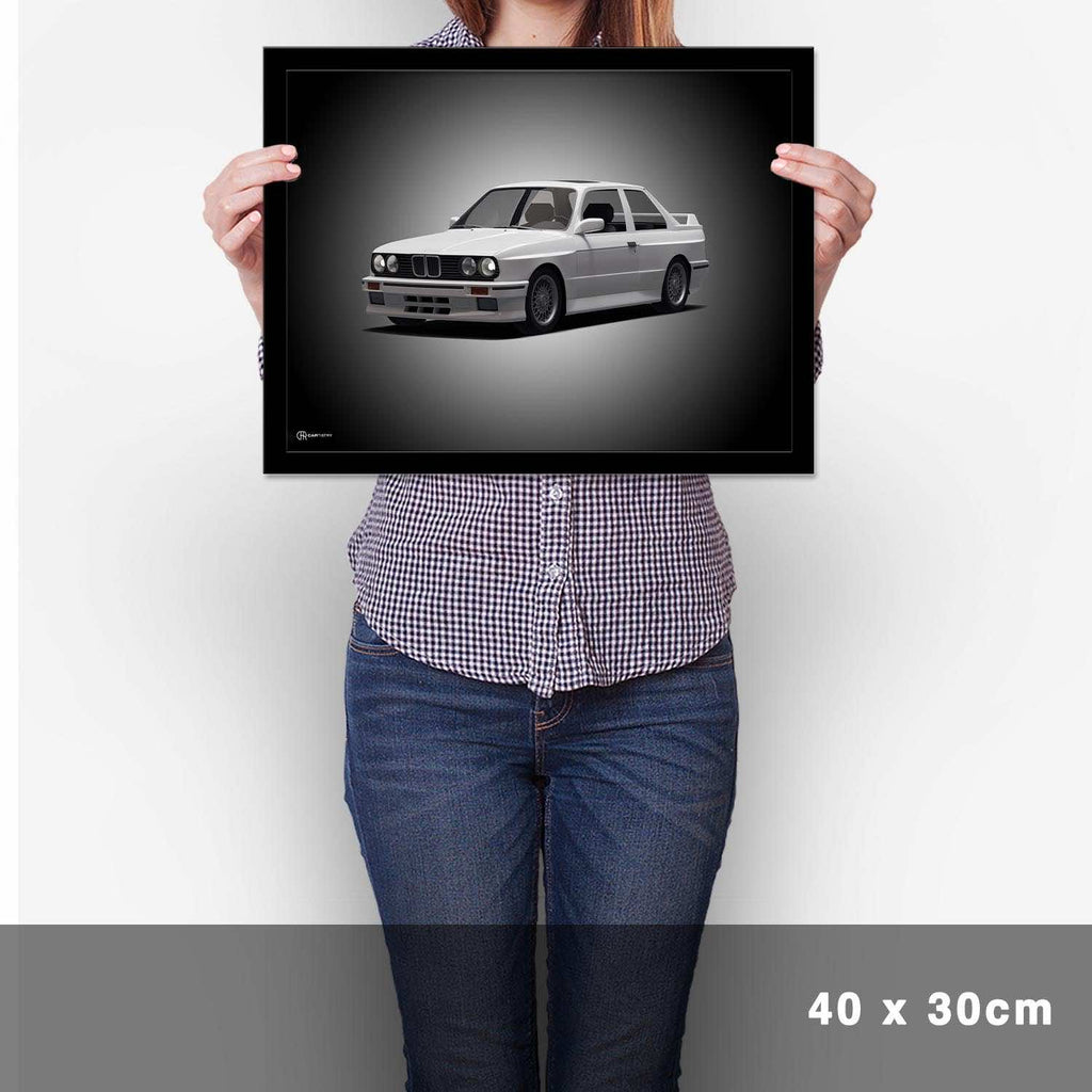 M3 E30 Poster Front - Cartistry