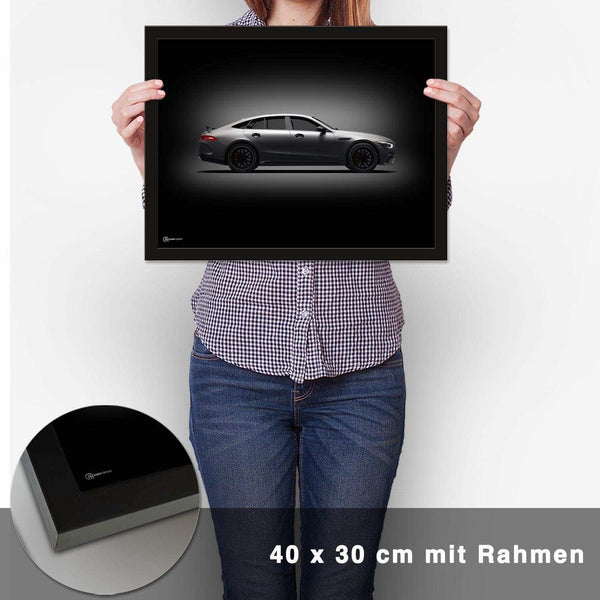 Lade das Bild in den Galerie-Viewer, GT63 AMG Poster Seite Dunkel - CARTISTRY
