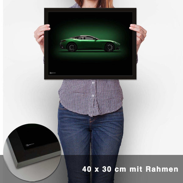 Lade das Bild in den Galerie-Viewer, DB11 Poster Seite Dunkel - CARTISTRY

