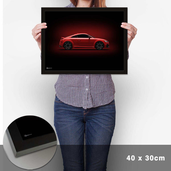 Lade das Bild in den Galerie-Viewer, TT RS Poster Seite Dunkel - Cartistry
