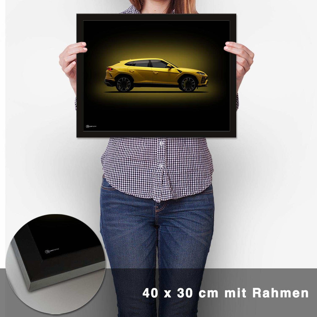 Urus Poster Seite Dunkel - CARTISTRY
