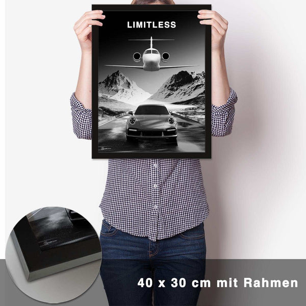 Lade das Bild in den Galerie-Viewer, "Limitless" Poster - CARTISTRY
