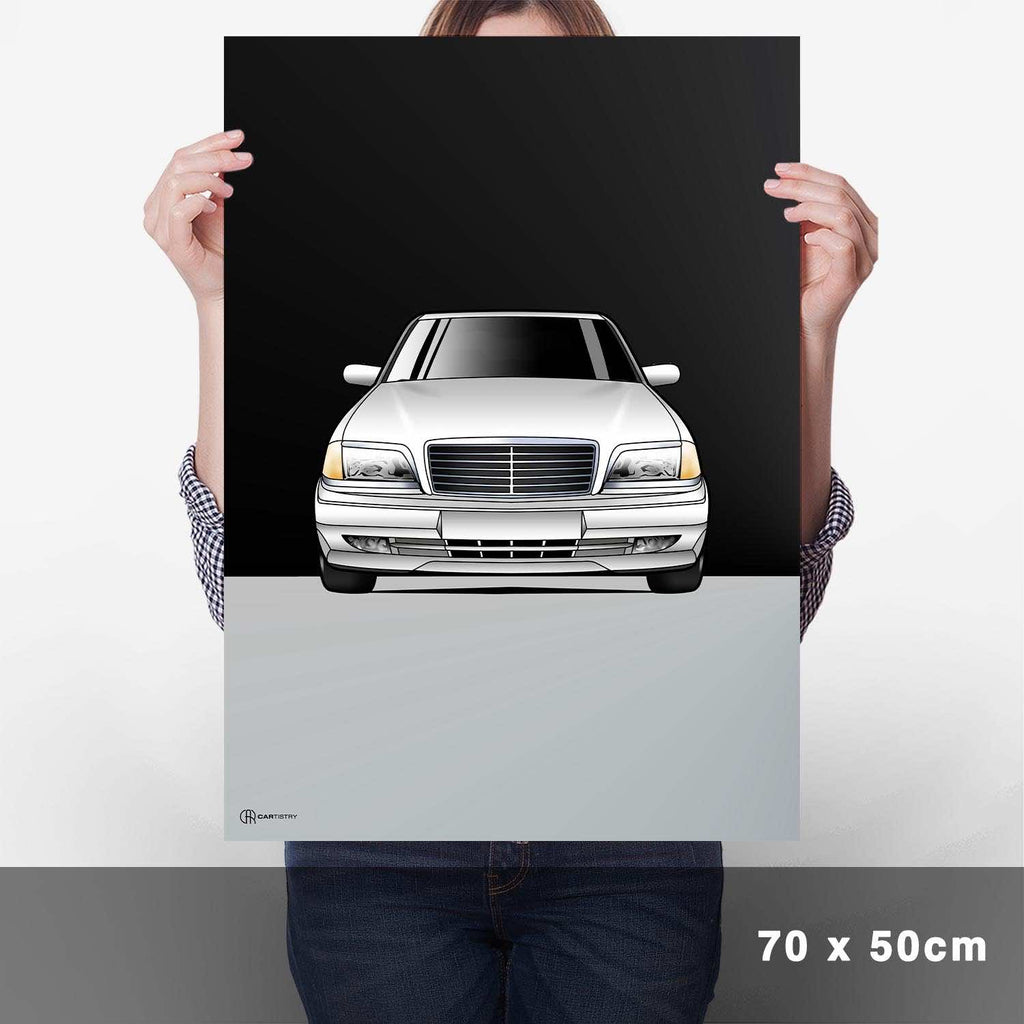 AMG C-Klasse W202 Poster - Cartistry