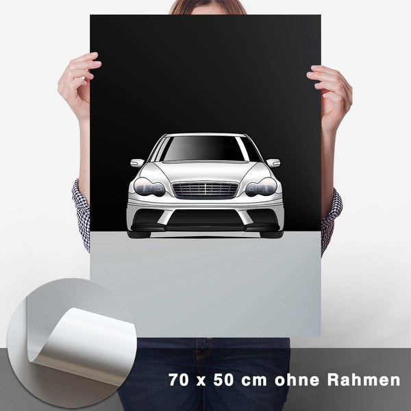 Lade das Bild in den Galerie-Viewer, AMG C-Klasse W203 Poster - CARTISTRY
