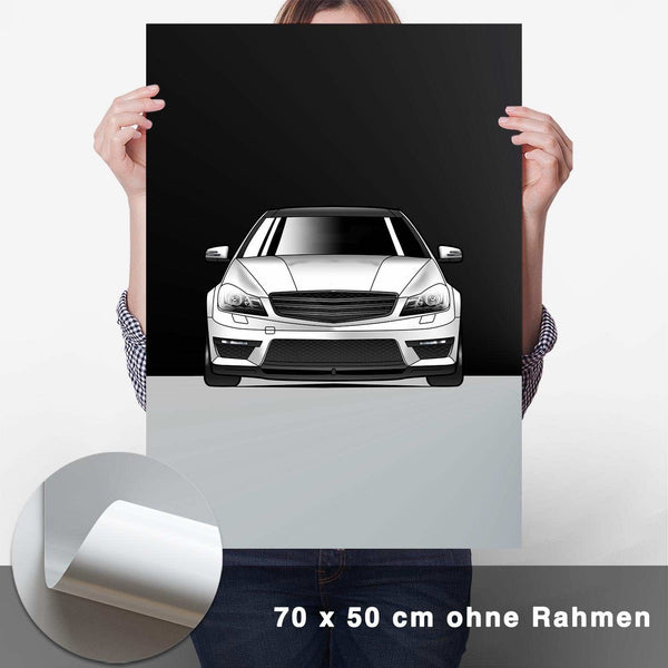 Lade das Bild in den Galerie-Viewer, AMG C-Klasse W204 Poster - CARTISTRY
