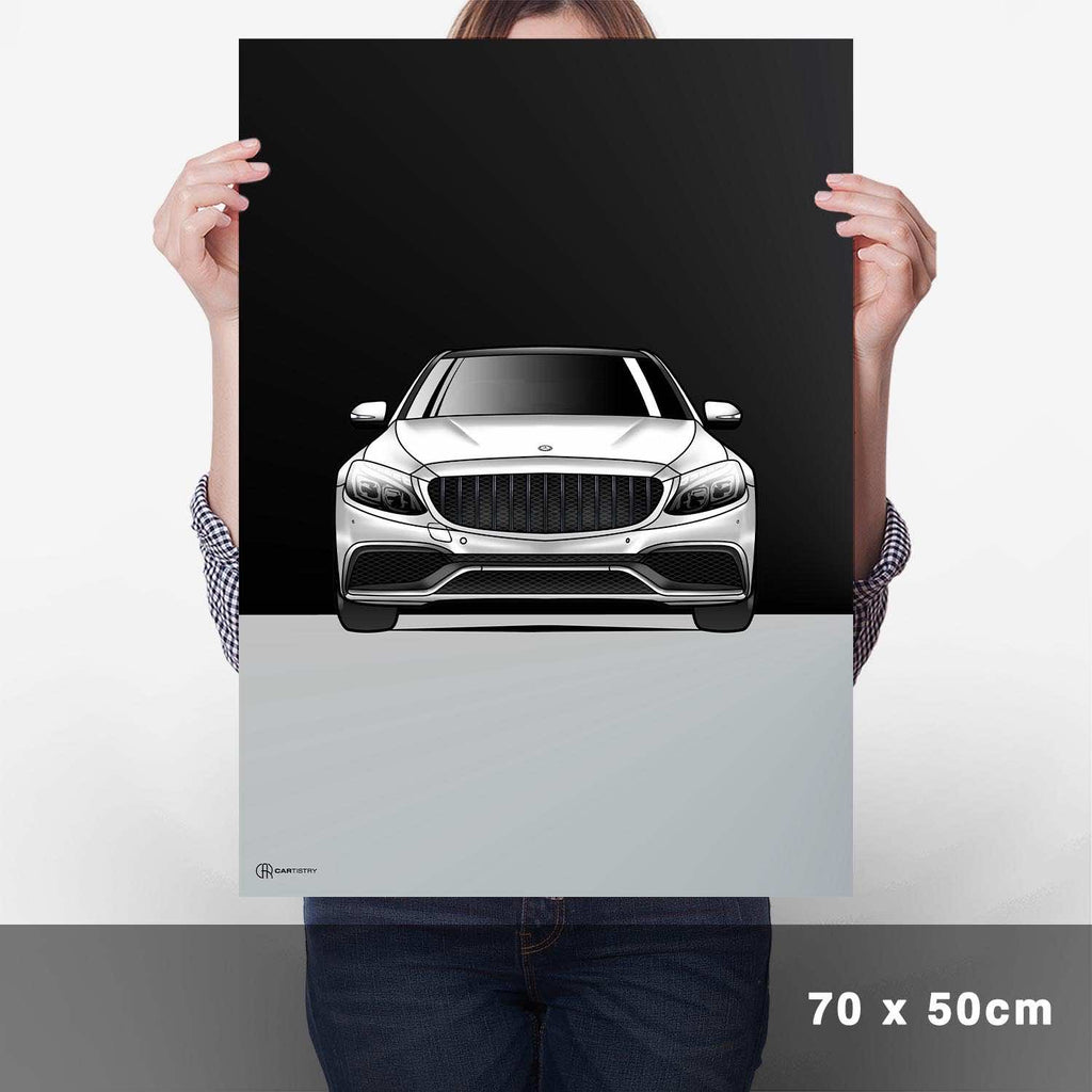 AMG C-Klasse W205 Poster - Cartistry