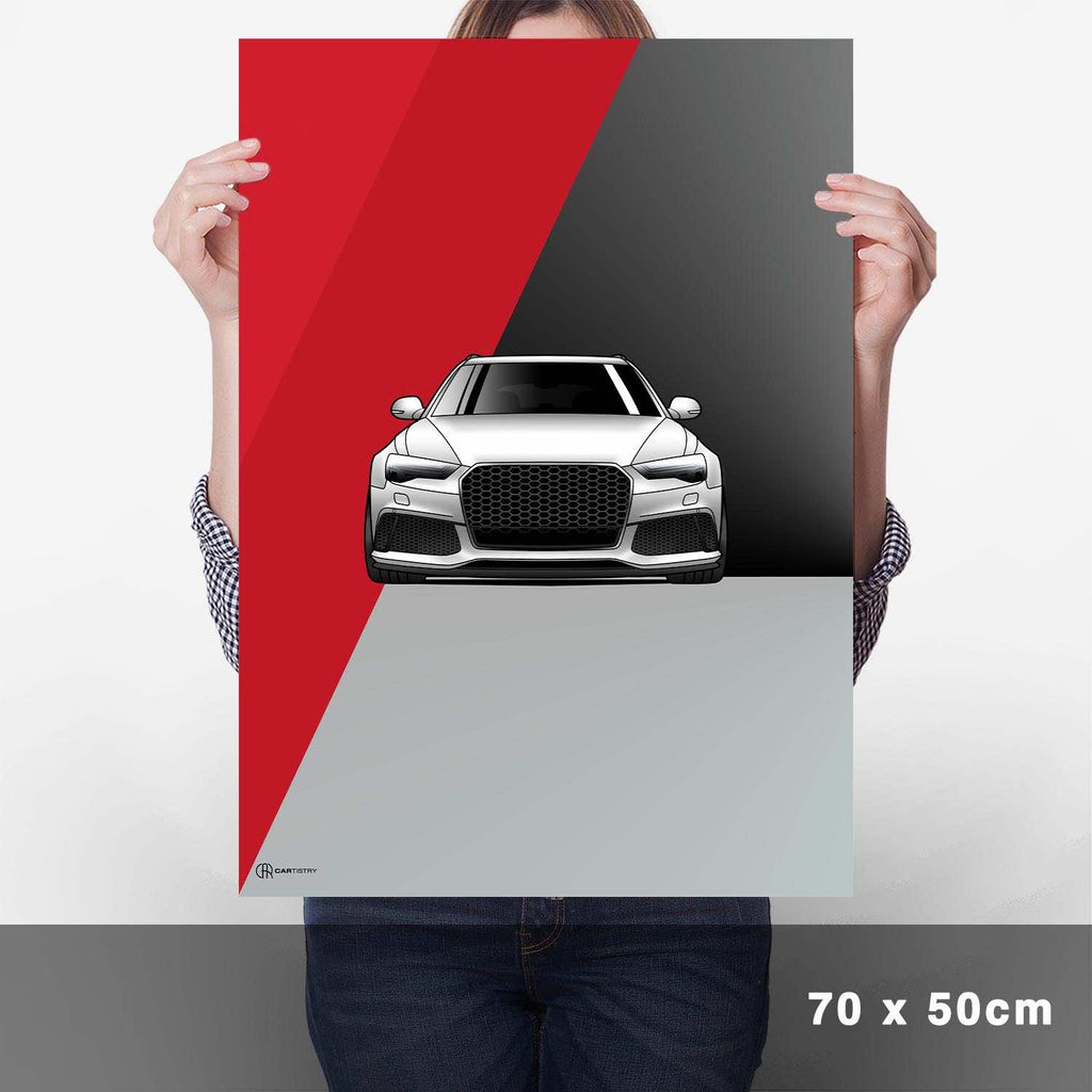 RS6 C7 Poster - Cartistry