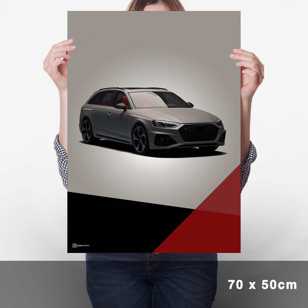 RS4 B9 Poster - Cartistry