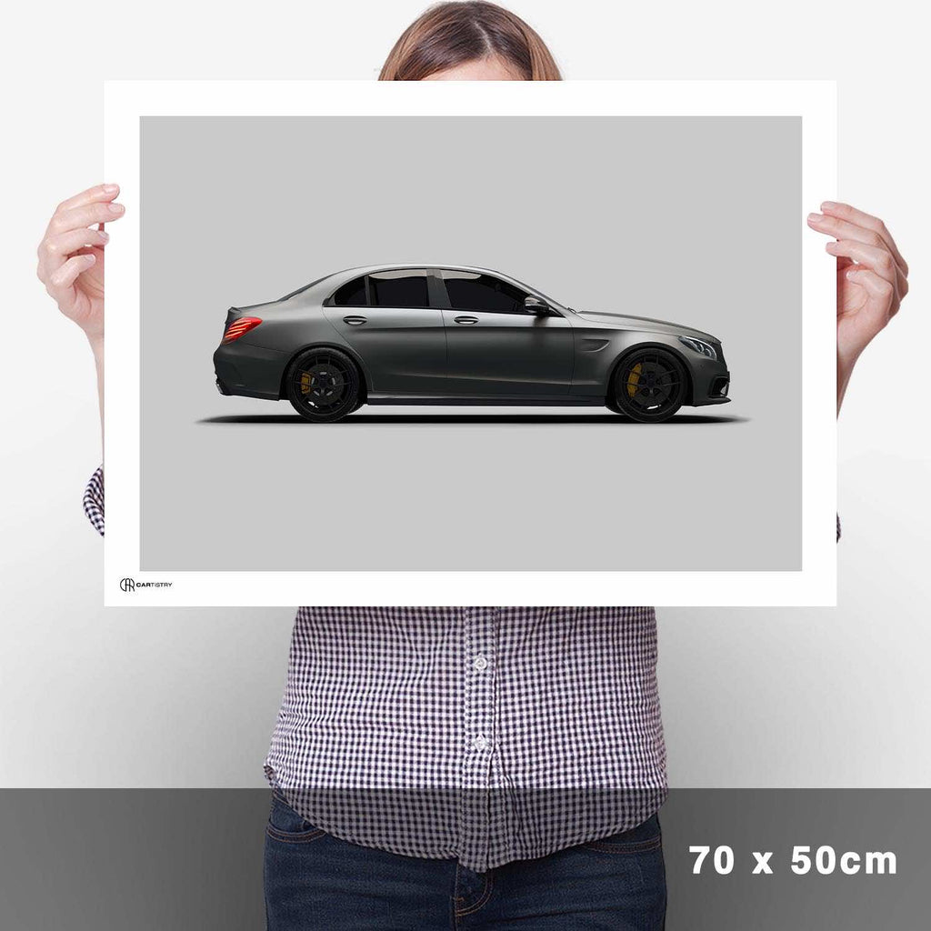 C63 AMG Poster Seite - Cartistry