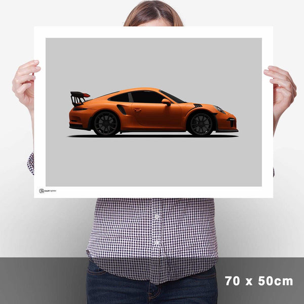 Lade das Bild in den Galerie-Viewer, CAR0130_1911 GT3 RS Poster Seite - Cartistry
