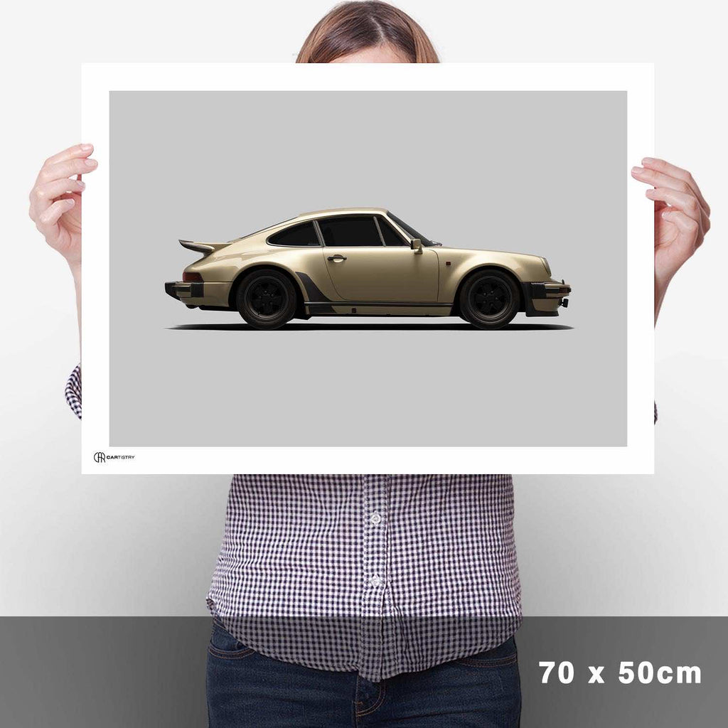 911 Turbo (930) Poster Seite - Cartistry